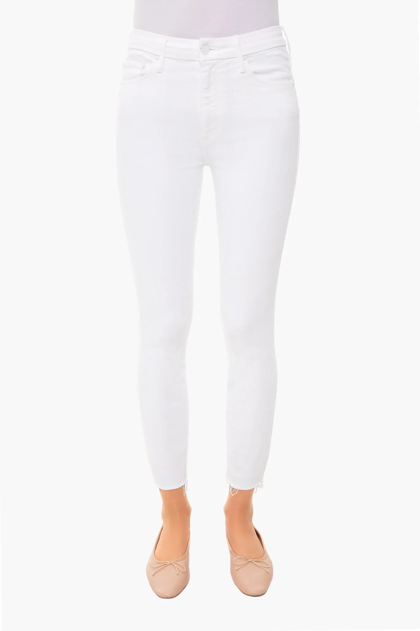 Fairest Of Them All High Waisted Looker Ankle Fray | Tuckernuck (US)