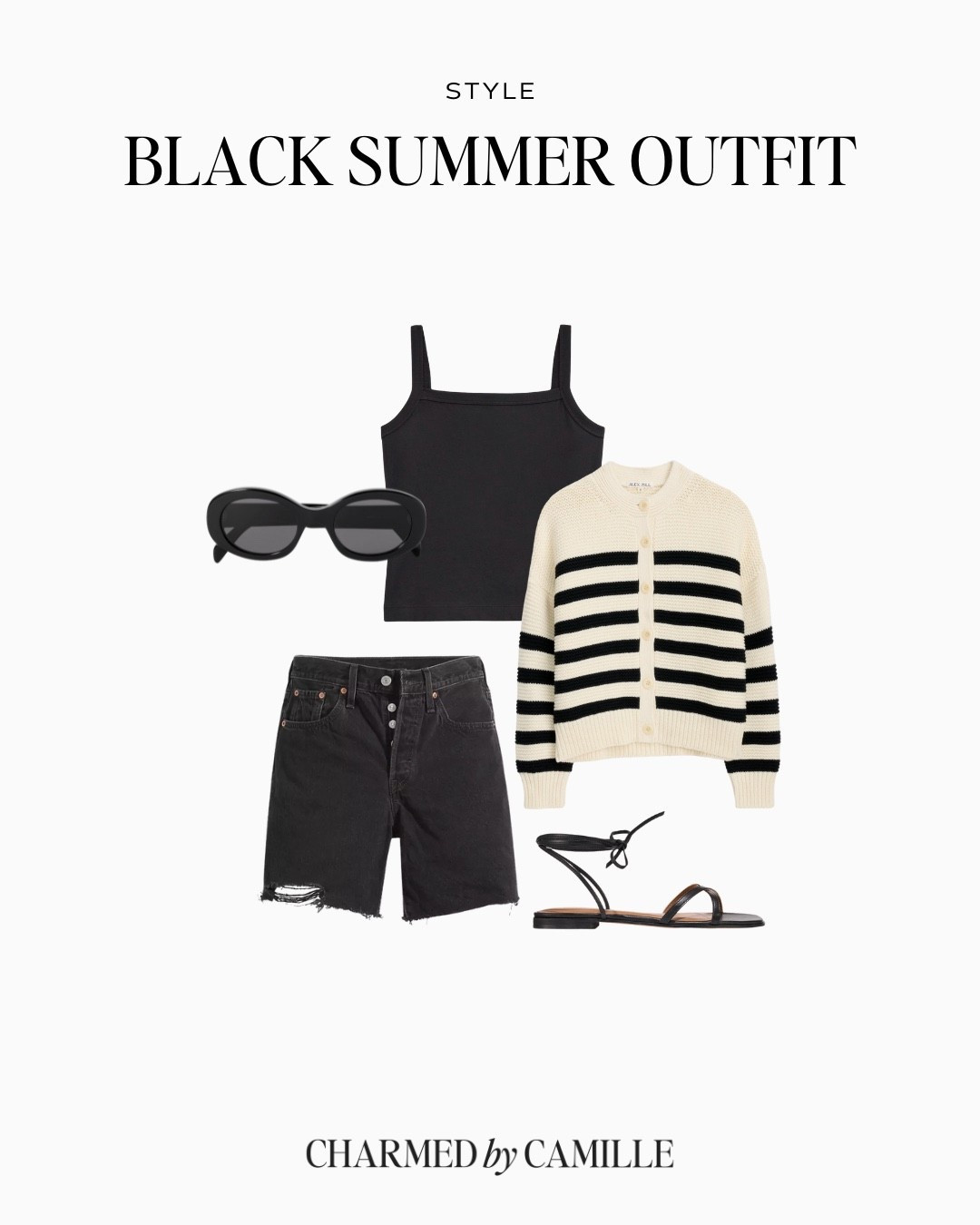 Black denim shorts are a must for summer! Here’s an easy way to style them casually for the weekend, while still feeling elevated!

#LTKSeasonal #LTKStyleTip