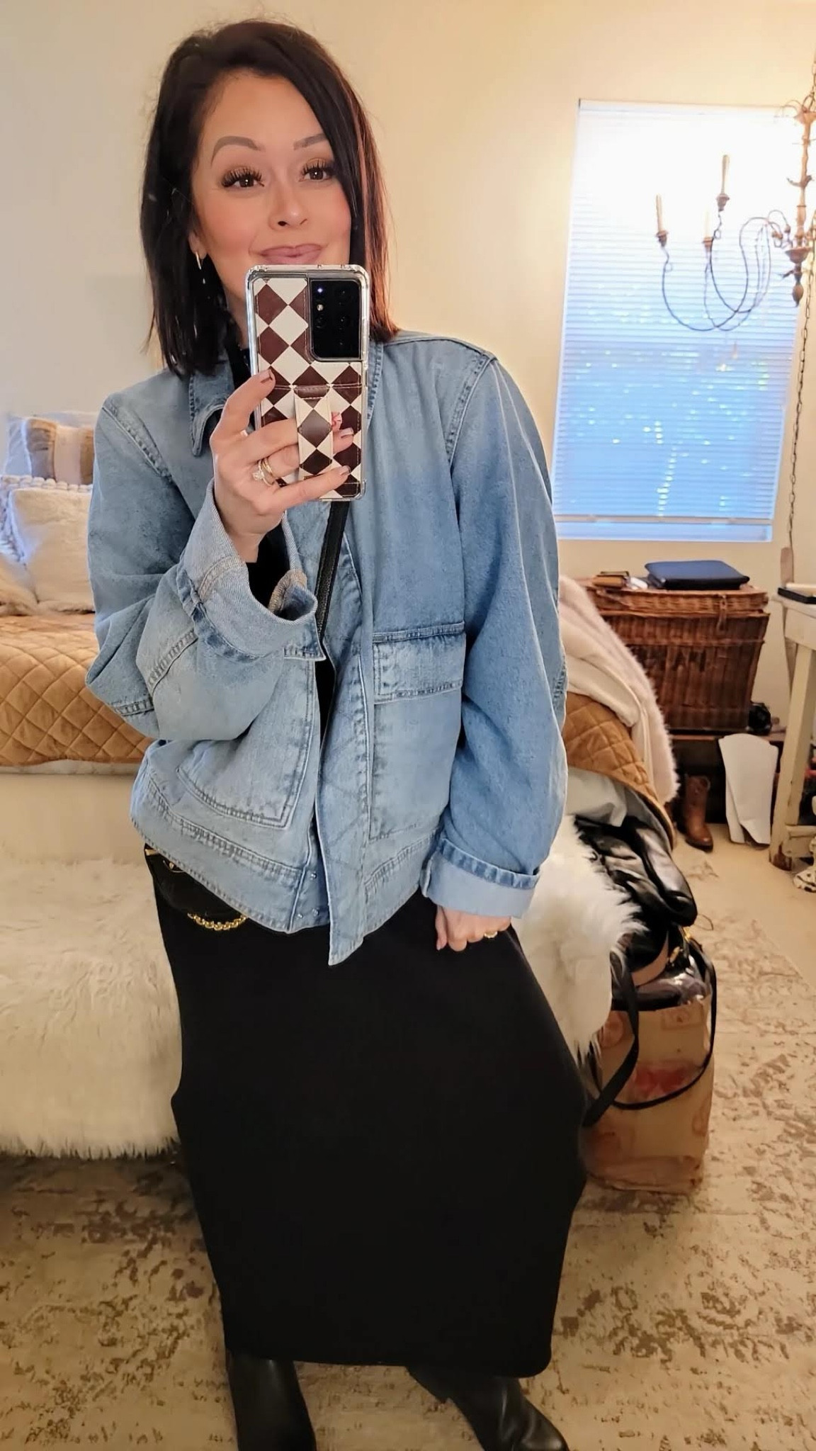 Must have skirt knit set in black. 



#LTKOver40 #LTKHoliday #LTKSeasonal