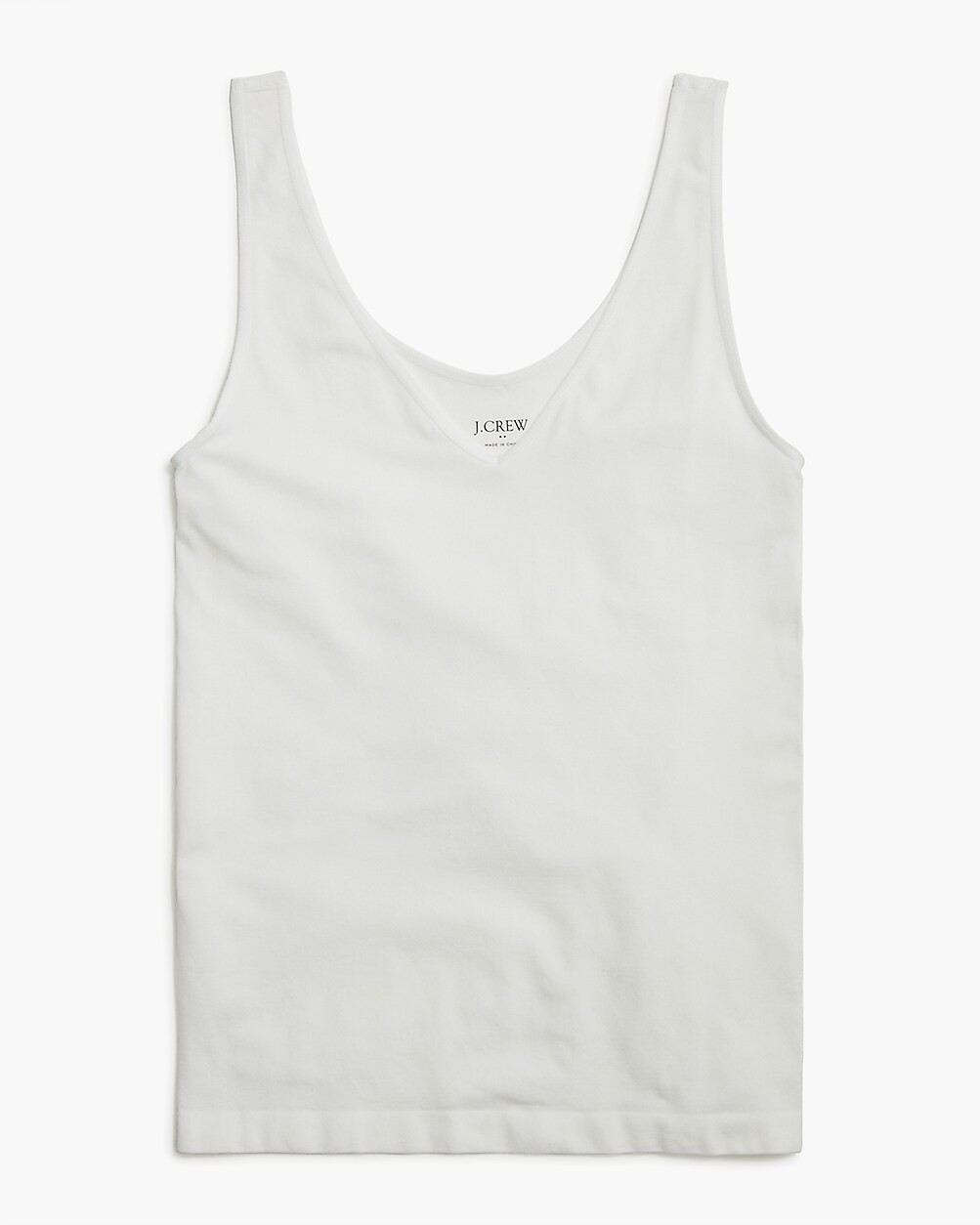 Vintage slub cotton tank | J.Crew Factory