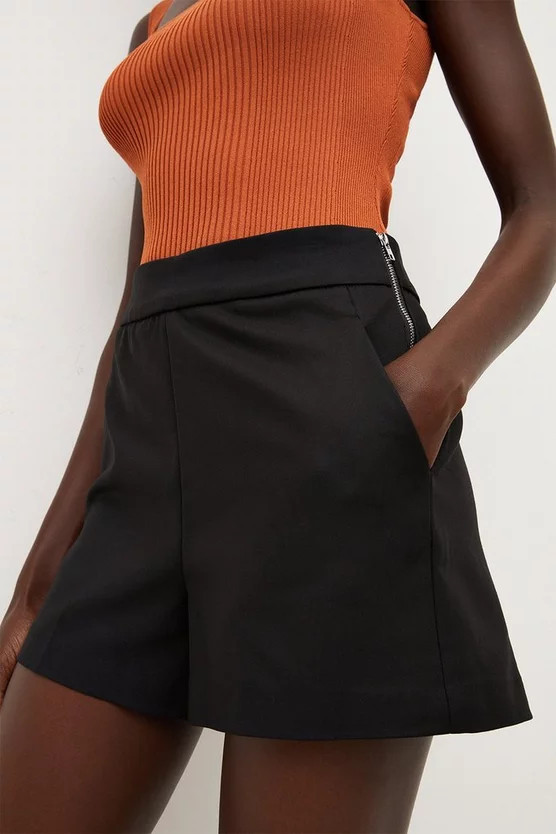 Essential Techno Woven Short | Karen Millen US