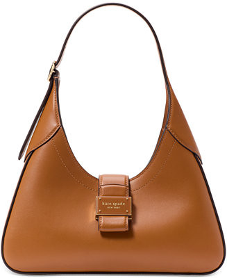 Nouveau Small Smooth Leather Shoulder Bag | Macy's