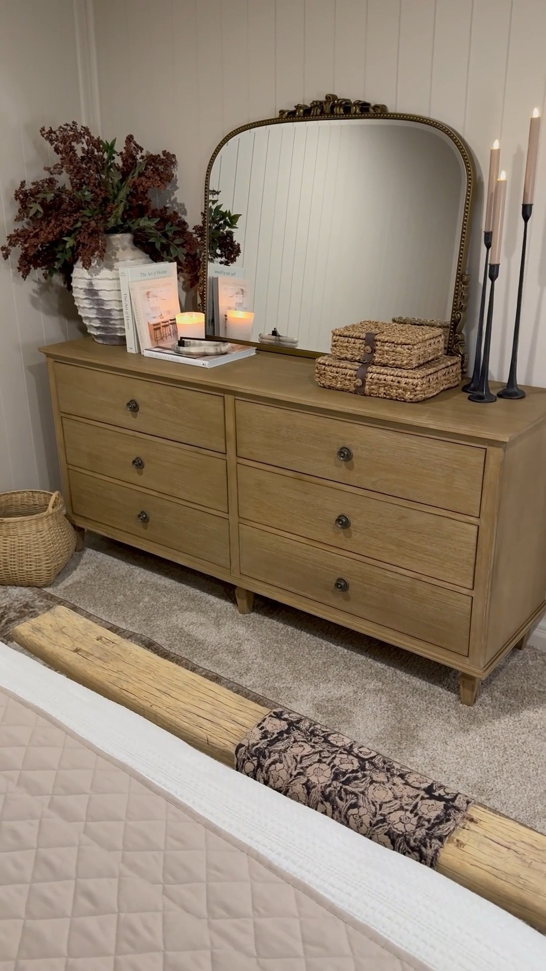 Wayfair Verified 6-Drawer Dresser on Sale

Follow @farmtotablecreations on Instagram for more cozy, neutral home styling.

This beautiful 6-drawer double-wide wood dresser from Wayfair is the perfect blend of form and function. The warm wood tone adds natural charm, while the spacious drawers make it easy to stay organized. I love styling it with woven baskets, candles, and seasonal stems for a timeless, lived-in look — and it’s Wayfair Verified & on sale right now!

#bedroomfurniture #dresser #wayfairfinds #wayfairverified #bedroomdecor #neutraldecor #modernorganic #interiordesign #homedecorinspo #bedroommakeover #homeinteriors #cozyhome #wayfairstyle #wayfairhome



#LTKSaleAlert #LTKHome