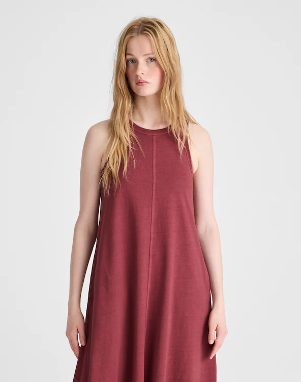 Seamed Tank Maxi Dress in Allday Jersey | Madewell