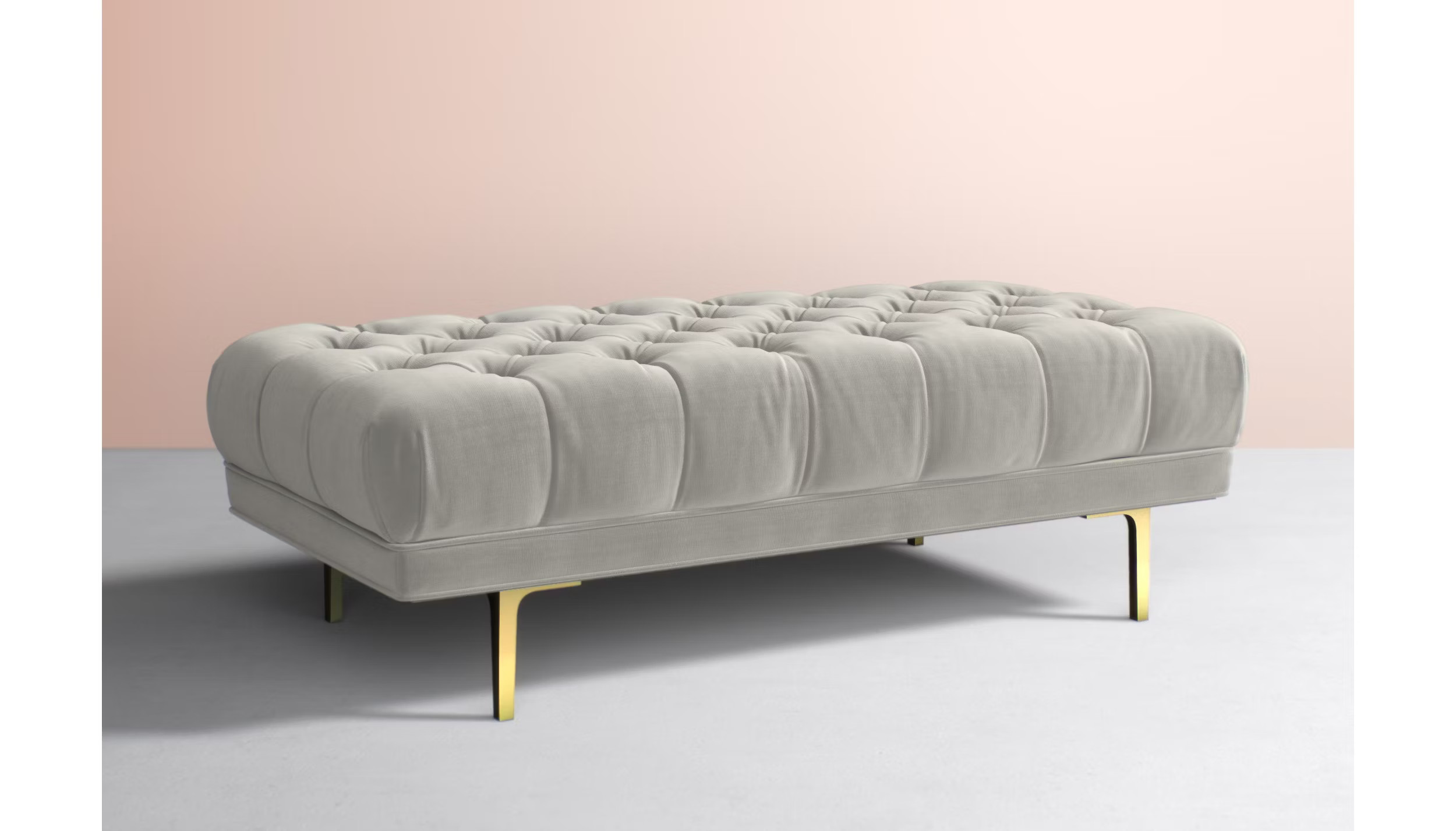 Mina Cocktail Ottoman | Anthropologie (US)