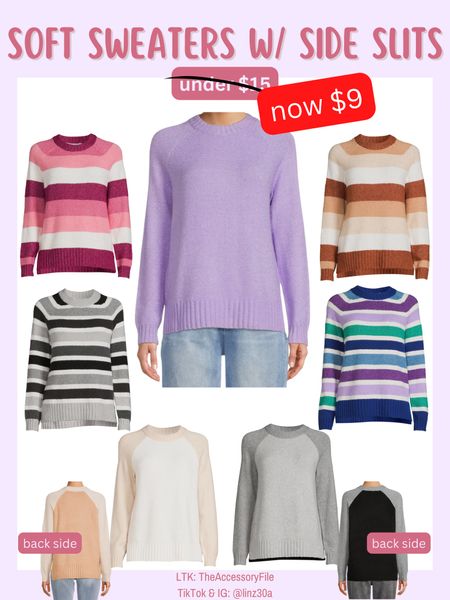 Soft, spongy sweaters on sale for $9. I love these! I get them every year in different colors. 

Winter outfits, winter fashion, winter looks, affordable fashion, Walmart finds, Walmart fashion 
#blushpink #winterlooks #winteroutfits #winterstyle #winterfashion #wintertrends #shacket #jacket #sale #under50 #under100 #under40 #workwear #ootd #bohochic #bohodecor #bohofashion #bohemian #contemporarystyle #modern #bohohome #modernhome #homedecor #amazonfinds #nordstrom #bestofbeauty #beautymusthaves #beautyfavorites #goldjewelry #stackingrings #toryburch #comfystyle #easyfashion #vacationstyle #goldrings #goldnecklaces #fallinspo #lipliner #lipplumper #lipstick #lipgloss #makeup #blazers #primeday #StyleYouCanTrust #giftguide #LTKRefresh #LTKSale #springoutfits #fallfavorites #LTKbacktoschool #fallfashion #vacationdresses #resortfashion #summerfashion #summerstyle #rustichomedecor #liketkit #highheels #Itkhome #Itkgifts #Itkgiftguides #springtops #summertops #Itksalealert #LTKRefresh #fedorahats #bodycondresses #sweaterdresses #bodysuits #miniskirts #midiskirts #longskirts #minidresses #mididresses #shortskirts #shortdresses #maxiskirts #maxidresses #watches #backpacks #camis #croppedcamis #croppedtops #highwaistedshorts #goldjewelry #stackingrings #toryburch #comfystyle #easyfashion #vacationstyle #goldrings #goldnecklaces #fallinspo #lipliner #lipplumper #lipstick #lipgloss #makeup #blazers #highwaistedskirts #momjeans #momshorts #capris #overalls #overallshorts #distressesshorts #distressedjeans #whiteshorts #contemporary #leggings #blackleggings #bralettes #lacebralettes #clutches #crossbodybags #competition #beachbag #halloweendecor #totebag #luggage #carryon #blazers #airpodcase #iphonecase #hairaccessories #fragrance #candles #perfume #jewelry #earrings #studearrings #hoopearrings #simplestyle #aestheticstyle #designerdupes #luxurystyle #bohofall #strawbags #strawhats #kitchenfinds #amazonfavorites #bohodecor #aesthetics 


#LTKsalealert #LTKunder50 #LTKGiftGuide