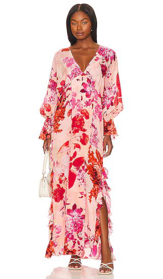 Kaftan Dress in Pink | Revolve Clothing (Global)
