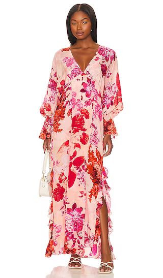 Kaftan Dress in Pink | Revolve Clothing (Global)