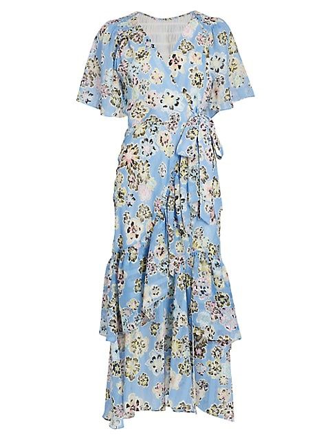 Brittany Floral Wrap Dress | Saks Fifth Avenue