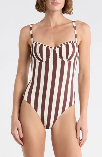 Onia Marilyn Underwire Ruffle One-Piece Swimsuit | Nordstromrack | Nordstrom Rack
