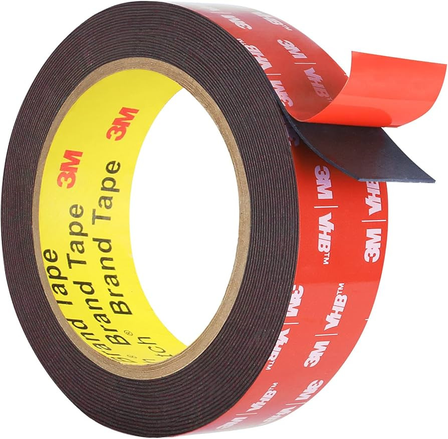 Double Sided Tape Heavy Duty, Adhesive Mounting Tape Waterproof, 16.4 FT x 0.94 IN, Strong Foam T... | Amazon (US)
