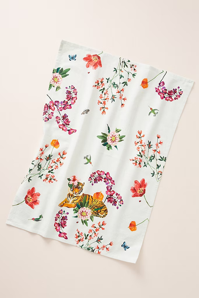 Nathalie Lete Helena Dish Towel | Anthropologie (US)