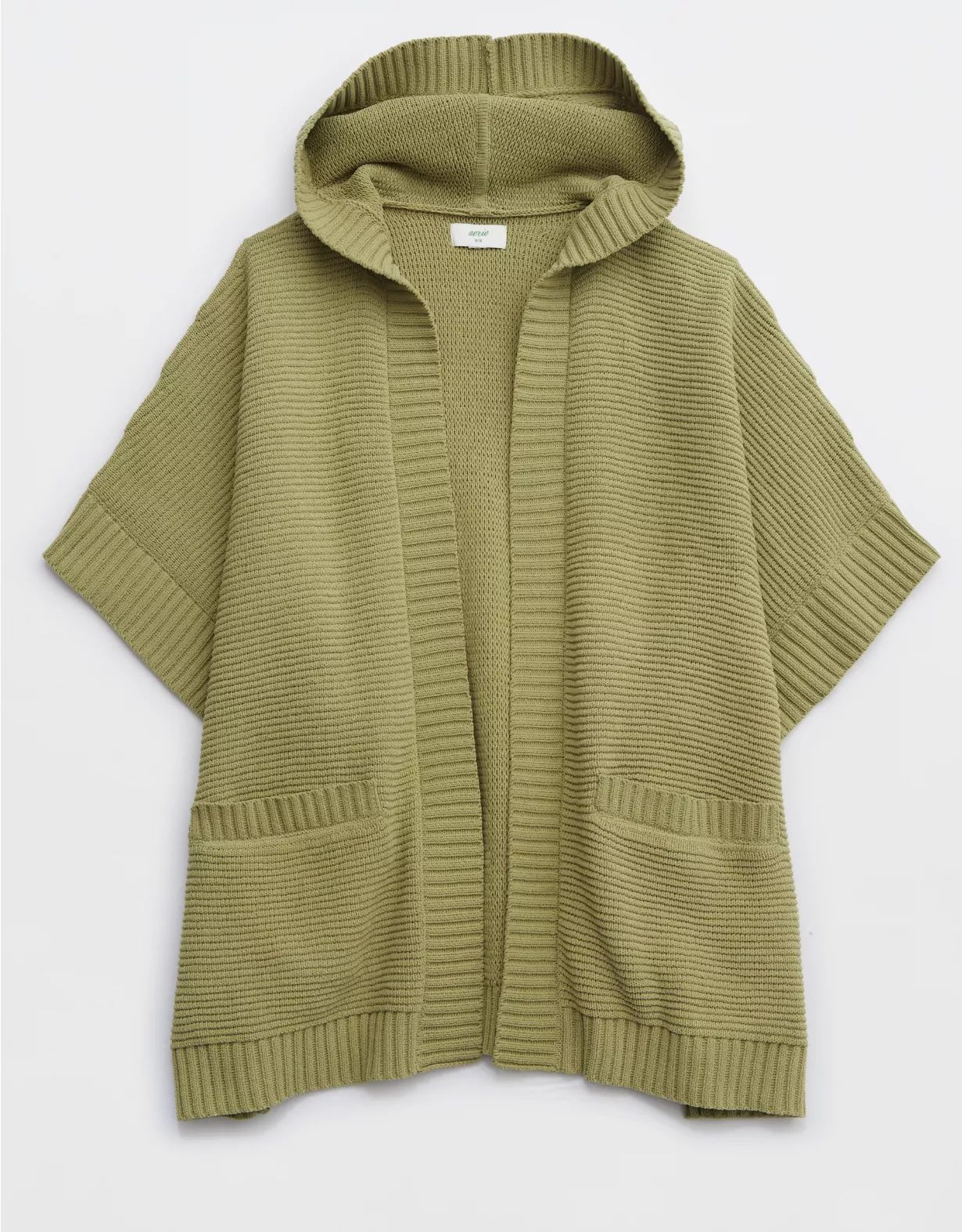 Aerie Hooded Sweater Poncho | Aerie