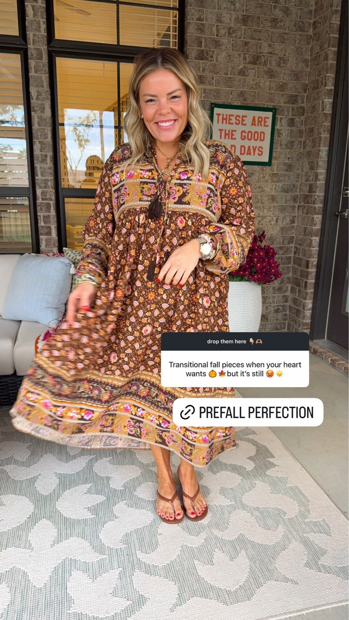 When you’re ready for fall but the weather isn’t! This dress is a perfect transitional piece from Summer to Fall!

#LTKgrwm #LTKmomlife #LTKootd