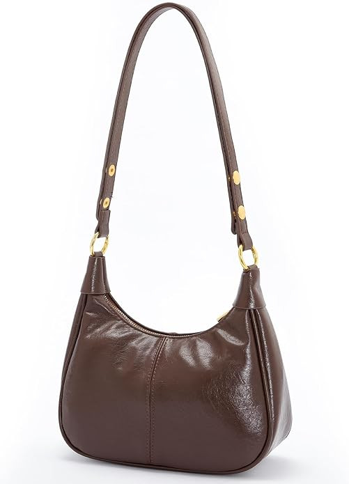 Shoulder Bags for Women Small Hobo Bags Crescent Shaped Cute Retro Tote Handbag Mini Clutch Purse... | Amazon (US)
