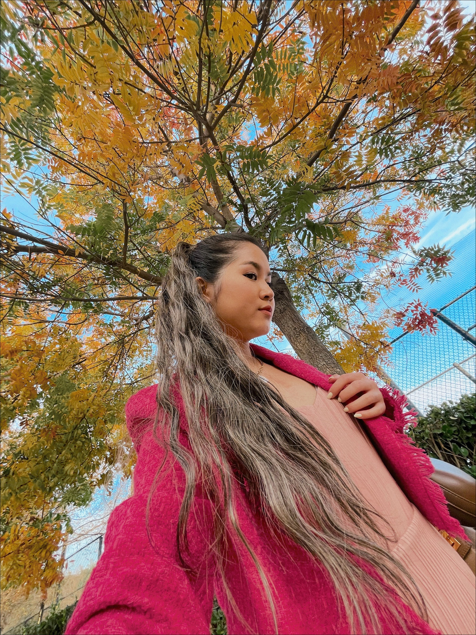 Tweed pink jacket for holiday outfit idea 🥰 I’m wearing size small 🫶

#LTKGiftGuide #LTKHoliday #LTKunder50