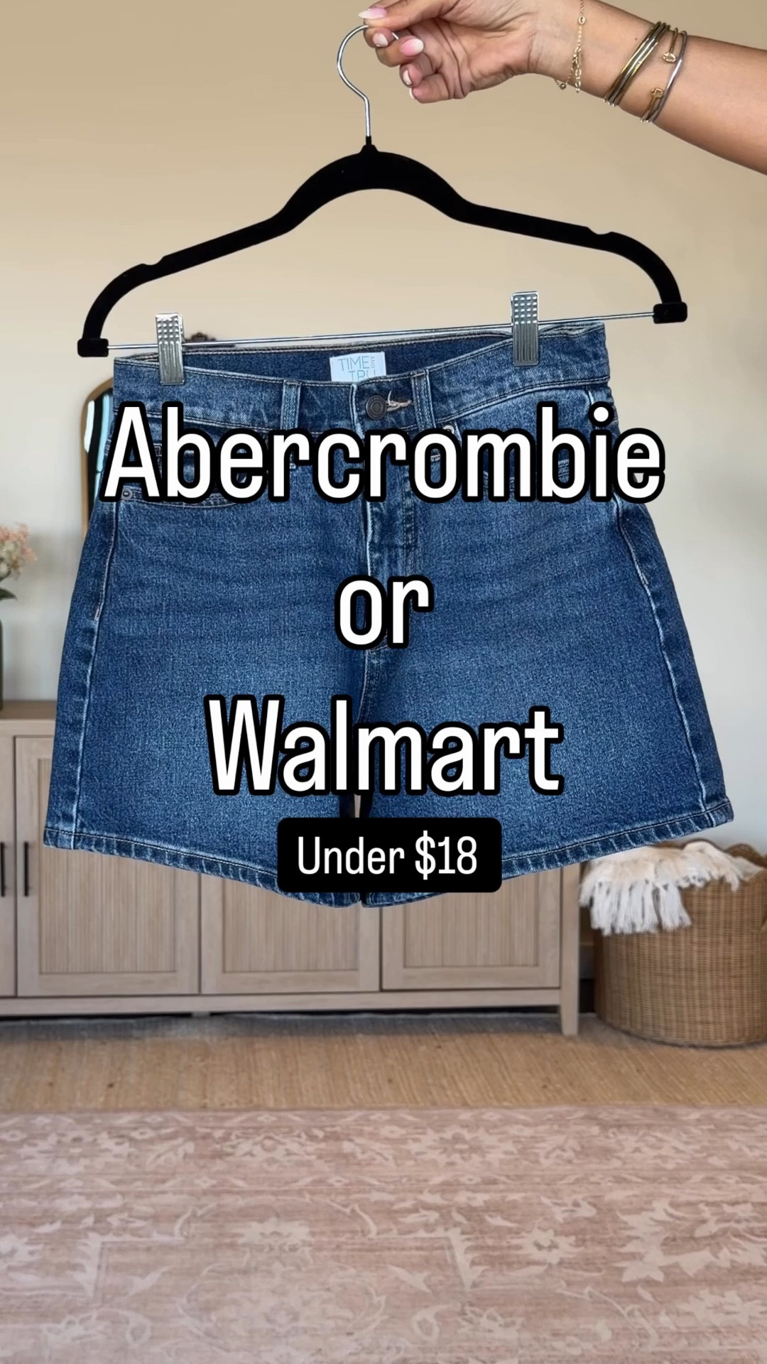 The perfect basic tee- under $10 
Wearing a size small 
5 inch denim shorts- the find of the year- the fit is amazing- size 2 
Add a scarf for a chic upgrade! 

#LTKOver40 #LTKmomlife #LTKU 

#LTKgrwm #LTKdayinmylife #LTKootd