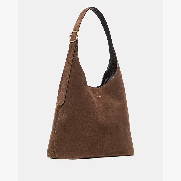454 Suede Large Shoulder Bag | Kate Spade Outlet