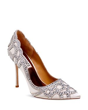 Badgley Mischka Rouge Embellished Pointed Toe Pumps | Bloomingdale's (US)