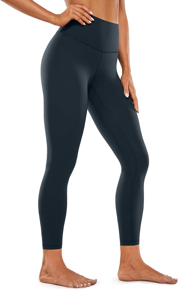 CRZ YOGA Womens Brushed Naked Feeling Workout Leggings 25" / 28"- High Waisted Gym Compression Tu... | Amazon (CA)