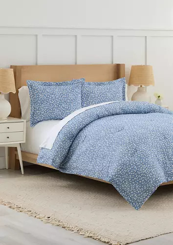 Dot Print Duvet Set | Belk
