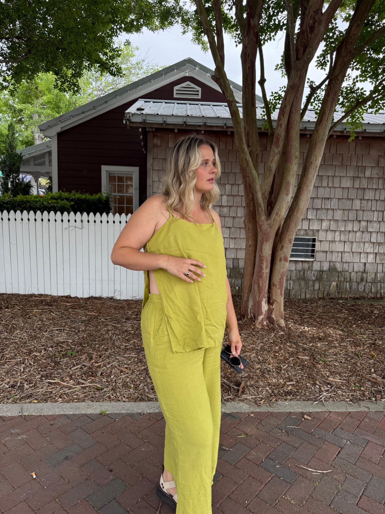 wearing an xl for the bump!!🤍 

#LTKBump #LTKBeauty #LTKFamily