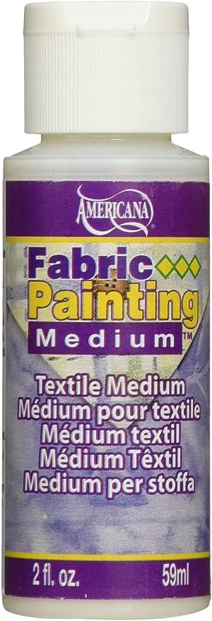 DecoArt DAS10-3 Americana Mediums Fabric Acrylic Painting, 2-Ounce | Amazon (US)