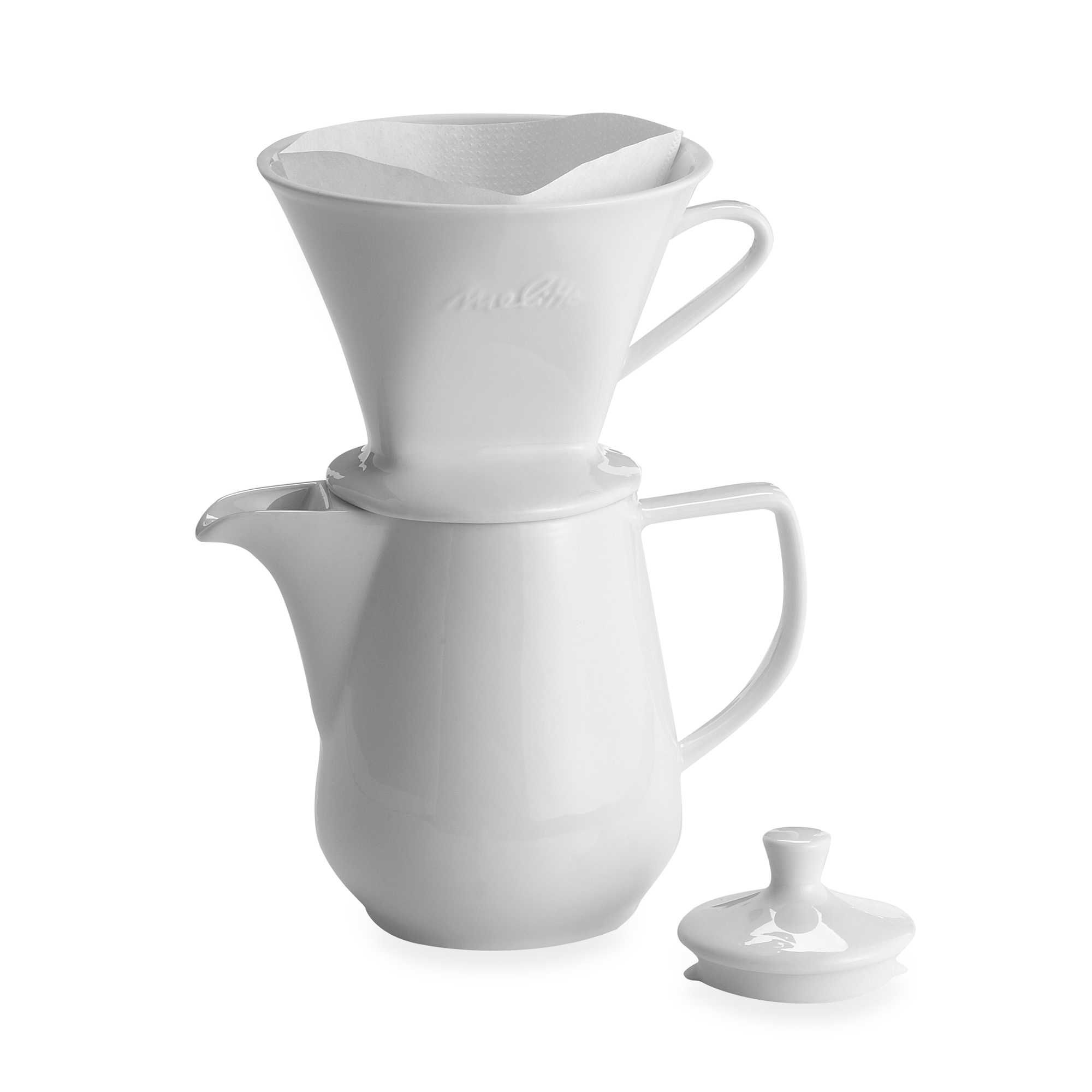 Melitta® Pour Over 6-Cup Porcelain Coffee Maker | Bed Bath & Beyond