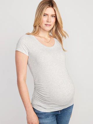 Maternity Scoop-Neck T-Shirt | Old Navy (CA)