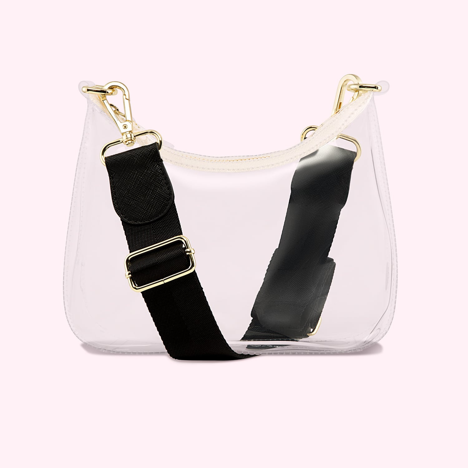 Clear Curved Crossbody Bag | Stoney Clover Lane | Stoney Clover Lane
