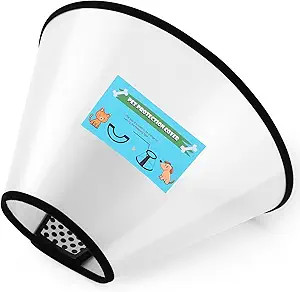 GLADOG Soft Dog Cone Collar, 3 PCS (XL is Only 1 PCS) Flexible Plastic Cone for Dogs After Surger... | Amazon (US)