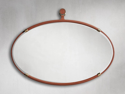 Clement Horizontal Oval Mirror