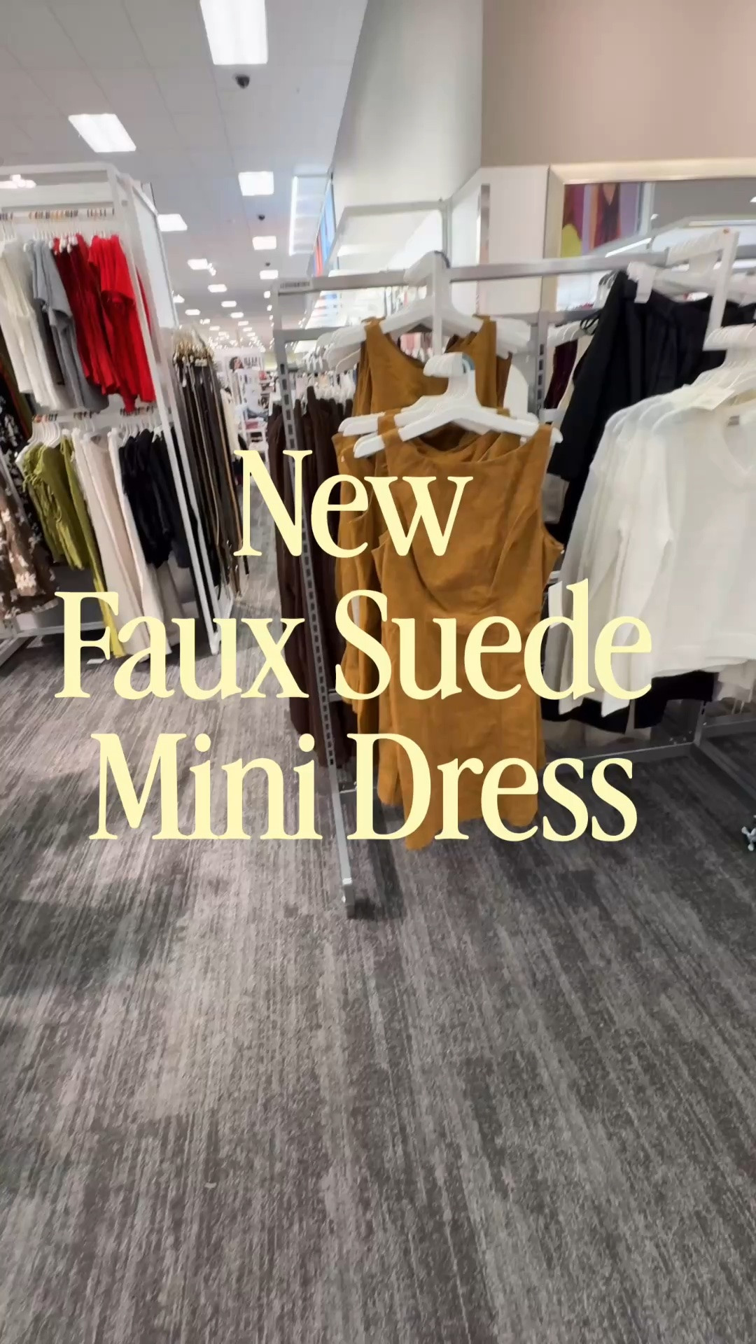 New faux suede mini dress at Target! The cheetah print is the same cute, but not faux suede.

For cooler days, pair with a cardigan, tights and boots or a blazer, tights and heels.

#LTKSeasonal #LTKWorkwear