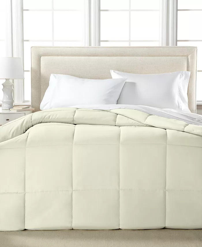 Royal Luxe Color Hypoallergenic Down Alternative Light Warmth Microfiber Comforter, Twin, Created... | Macy's
