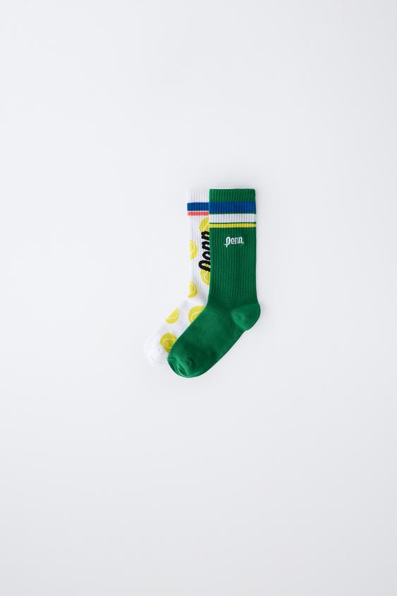 TWO-PACK OF PENN © LONG SOCKS | Zara US