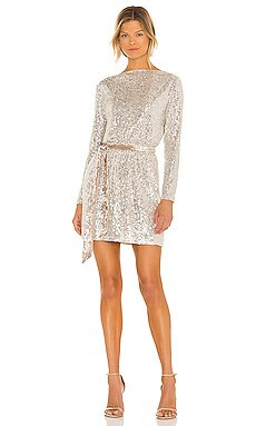 Steve Madden Say So Dress in Silver from Revolve.com | Revolve Clothing (Global)