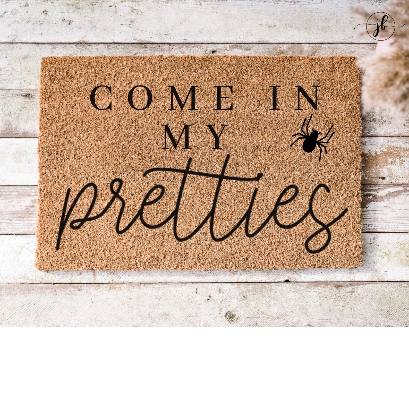 Come in My Pretties Mat Halloween Doormat Funny Doormat | Etsy | Etsy (US)