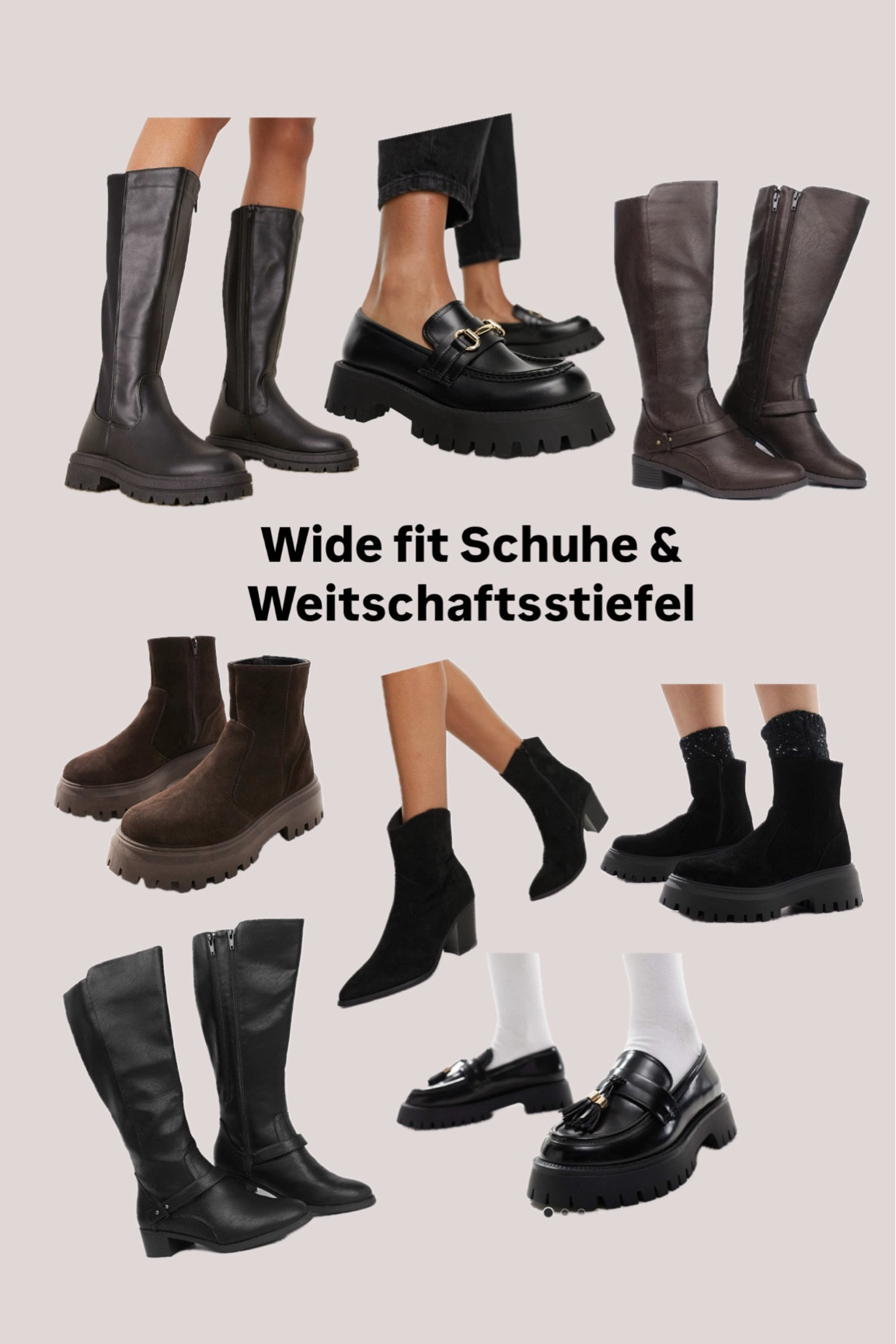 Part 2: Wide fit Boots, Loafers, Stiefeletten & Weitschaftsstiefel 🖤

#stiefel #winteroutfit #plussize #curves

#LTKCyberWeek #LTKcurves #LTKstyletip