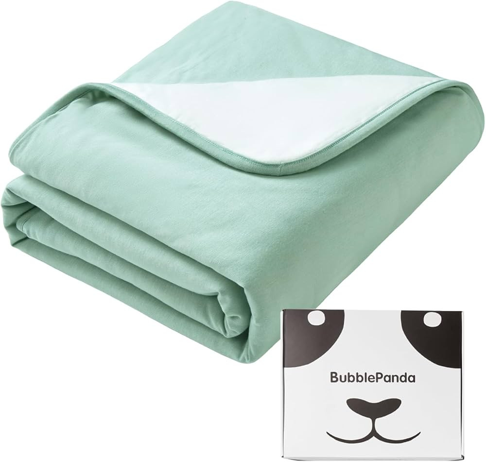 BubblePanda Rayon Made from Bamboo Baby Blanket for Boys Girls Neutral Soft Crib Blanket Toddler ... | Amazon (US)