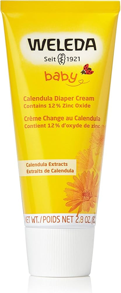 Weleda Baby Calendula Diaper Cream, 2.8 Fluid Ounce, Plant Rich Protection with Calendula, Chamom... | Amazon (US)