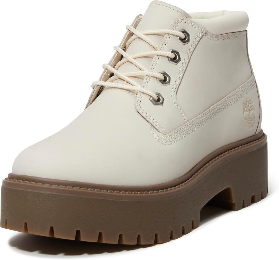 Timberland womens Stone Street Mid Lace Up Platform | Amazon (US)
