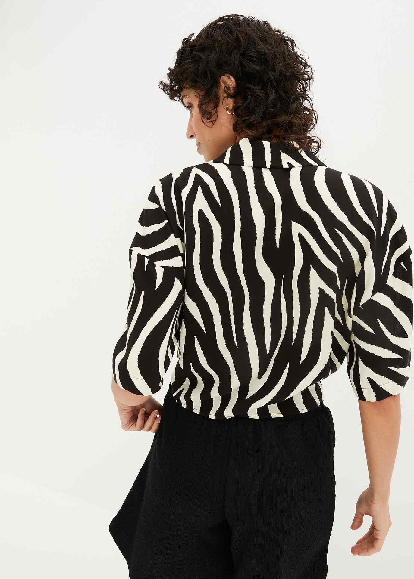 Bluse mit Knoten | Bonprix DE