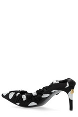 Dolce & Gabbana Polka-Dot Printed Pointed Toe Pumps | Cettire Global