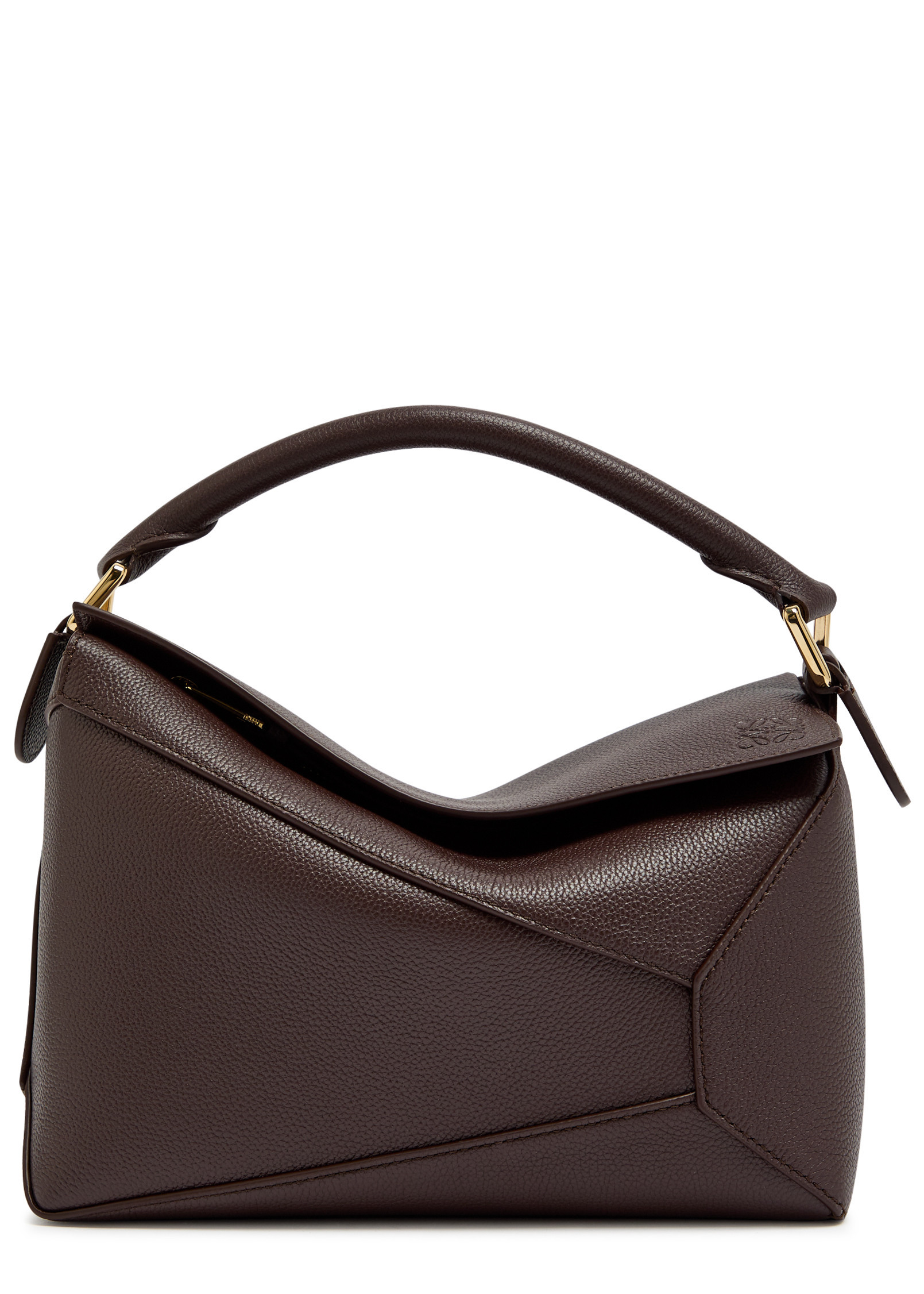 Puzzle Edge small leather top handle bag | Harvey Nichols