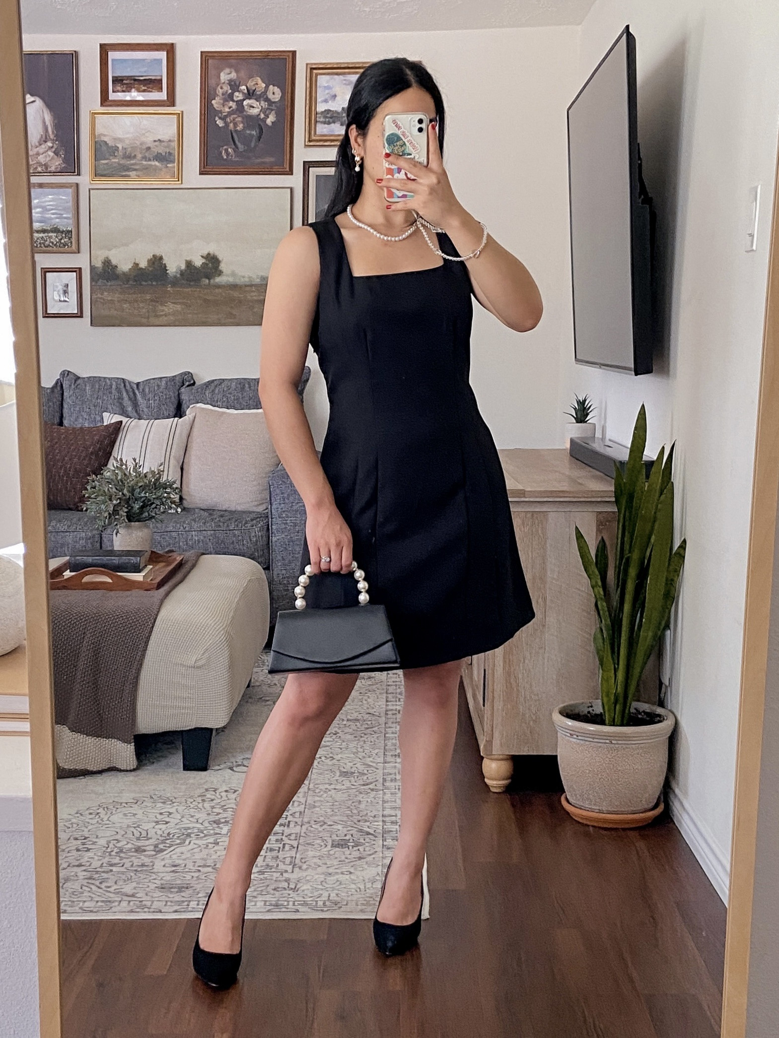 Wearing this dress and a size medium, and it fits true to size  

#LTKGiftGuide #LTKSummerEdit #LTKSeasonal