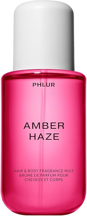 PHLUR Amber Haze Body Mist - Hair & Body Fragrance Mist - Amber, Jasmine, Saffron & Vanilla Body ... | Amazon (US)