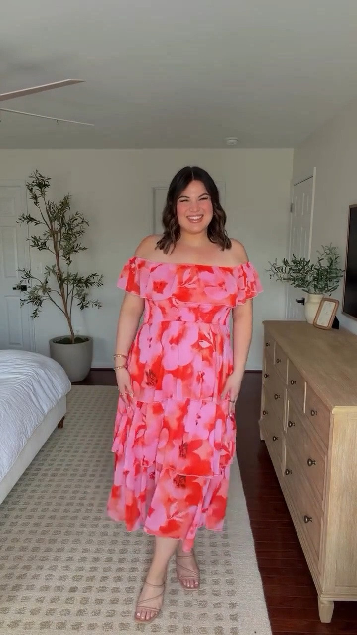 Midsize wedding guest dresses with sleeves! 

Wearing a size xl in all

#LTKWedding #LTKMidsize #LTKSeasonal