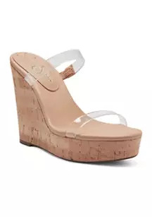 Tumile Cork Wedge Sandals | Belk