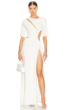 Gathered Slit Maxi Dress
                    
                    Sid Neigum | Revolve Clothing (Global)