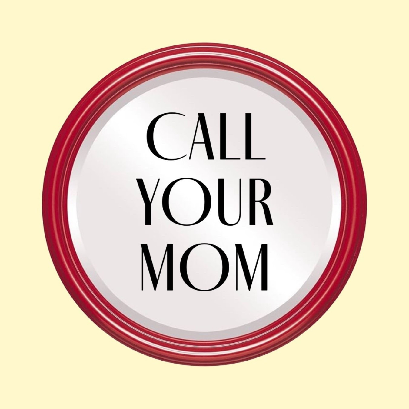 Apply your face while chatting with  mom with this lacquered mirror from Amazon!